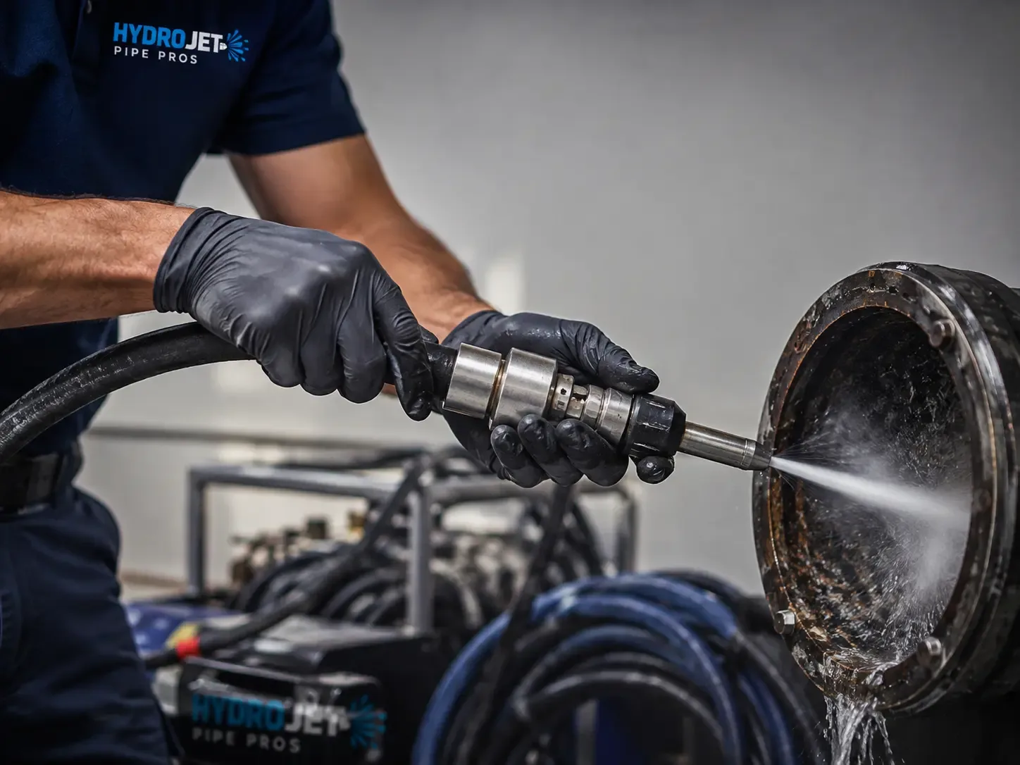Hydro Jet Pipe Descaling in Forest Knolls, CA
